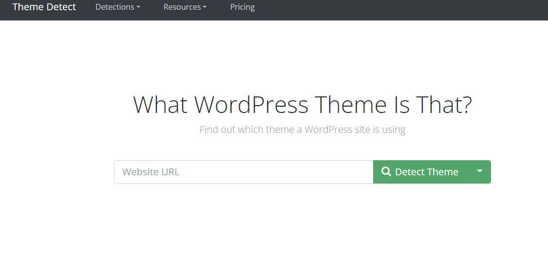 ThemeDetect：一个专注于检测 WordPress 网站所使用主题的在线工具-站帮手 - 免费资源分享